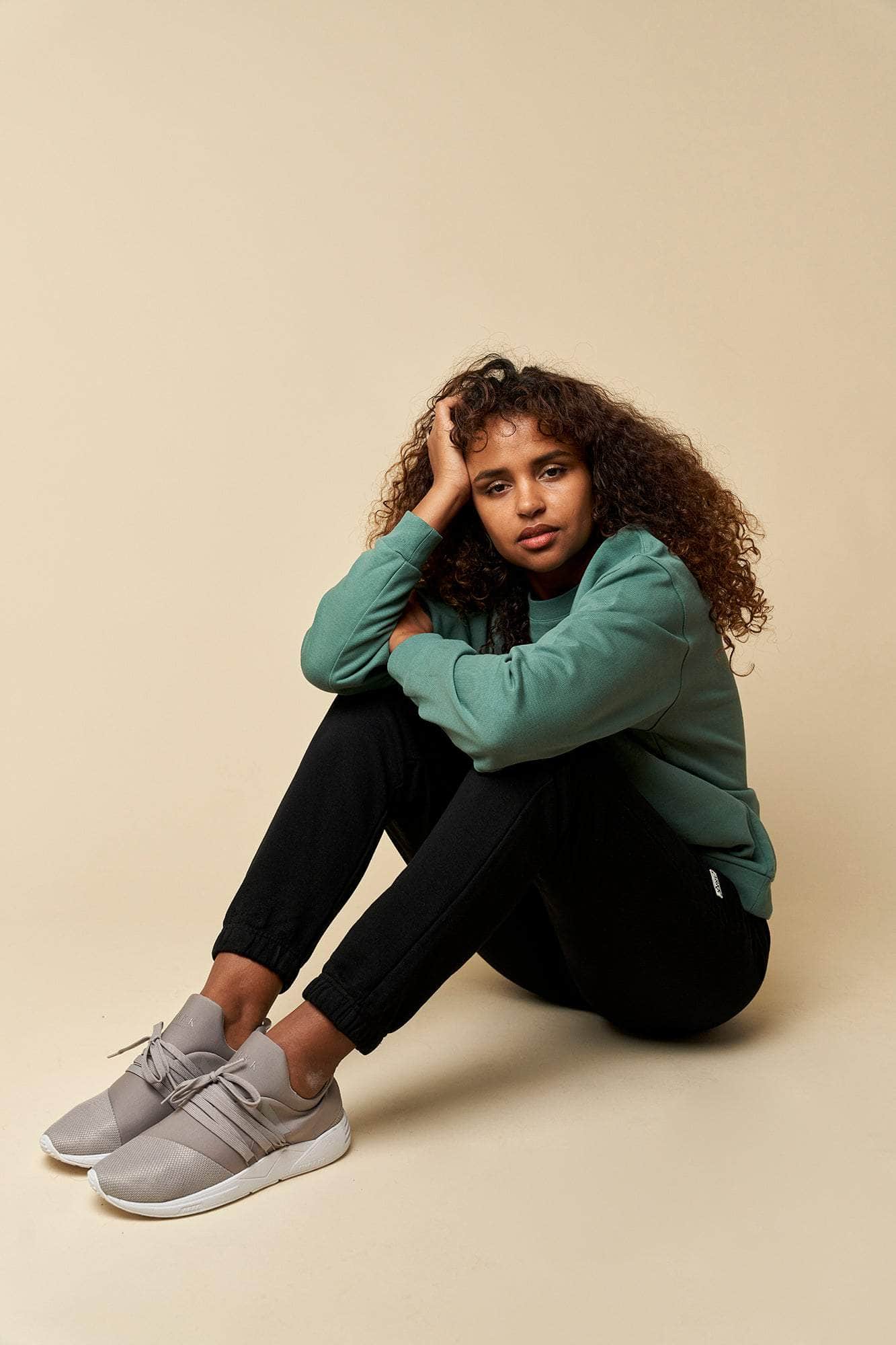 ARKK Apparel ARKK Box Logo Crewneck | Silver Pine Crewneck